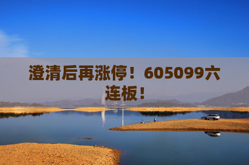 澄清后再涨停！605099六连板！