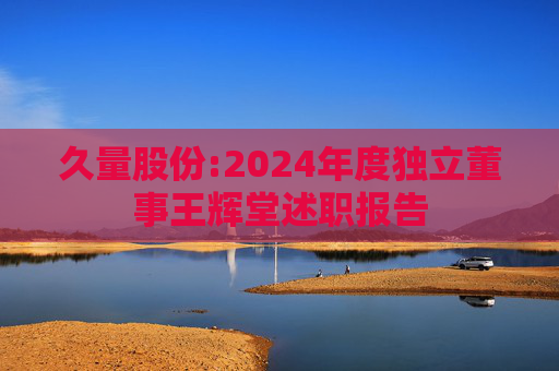 久量股份:2024年度独立董事王辉堂述职报告