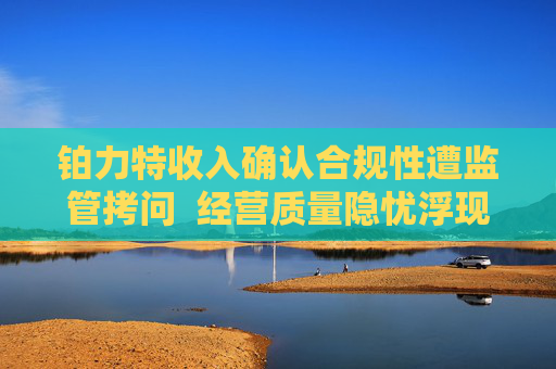 铂力特收入确认合规性遭监管拷问  经营质量隐忧浮现