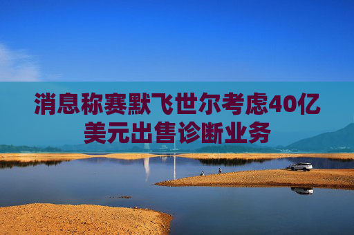 消息称赛默飞世尔考虑40亿美元出售诊断业务