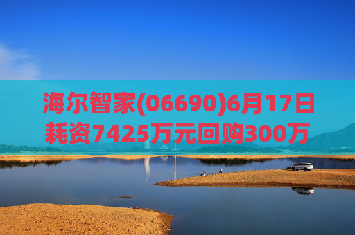 海尔智家(06690)6月17日耗资7425万元回购300万股A股