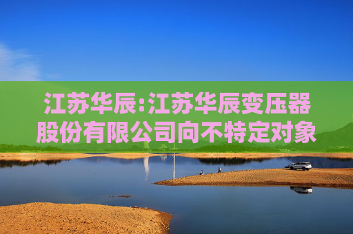江苏华辰:江苏华辰变压器股份有限公司向不特定对象发行可转换公司债券信用评级报告