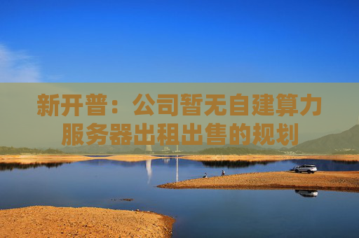 新开普：公司暂无自建算力服务器出租出售的规划  第1张