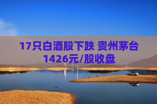 17只白酒股下跌 贵州茅台1426元/股收盘
