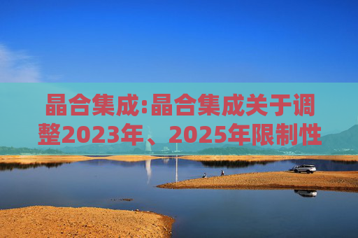 晶合集成:晶合集成关于调整2023年、2025年限制性股票激励计划相关事项的公告