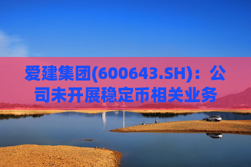 爱建集团(600643.SH)：公司未开展稳定币相关业务