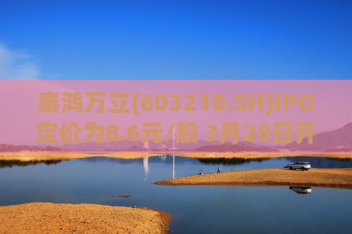 泰鸿万立(603210.SH)IPO定价为8.6元/股 3月28日开启申购