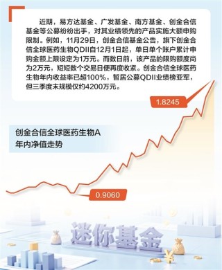 基金进入业绩冲刺阶段 绩优“迷你基”纷纷限购