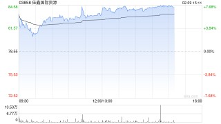 佳鑫国际资源午后涨超6% 预计去年扭亏为盈赚最多3.4亿港元