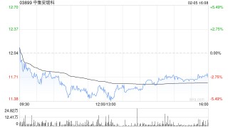 小摩：料中集安瑞科印尼项目最多贡献7,000万人民币利润 予“增持”评级