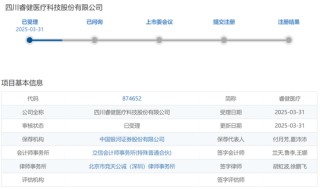 IPO受理第8家又是北交所，净利润超1.4亿，北交所门槛越来越高了？