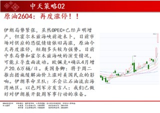 中天期货:原油再度涨停 棉花震荡调整