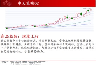 中天期货:商品指数继续上行 碳酸锂短线调整