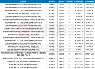 2026年金价还将涨10%？黄金的风刮到了理财子，相关主题产品升温，收益超7%
