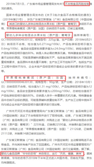 又一个洋老头？爷爷的农场早期市场开拓疑打假洋牌擦边球 产品近乎全靠代工多次抽检不合格被监管处罚