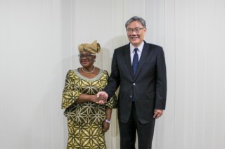 商务部部长王文涛会见世贸组织总干事伊维拉