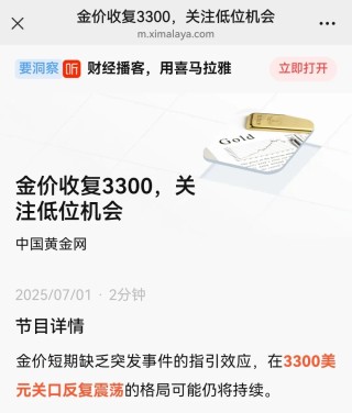 华尔街开始看空金价？