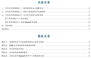 国金计算机：空天时代三大预期差，布局五大主线