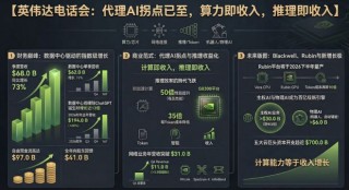 英伟达电话会：黄仁勋高呼代理AI拐点已至，“推理即收入”，当前的太空数据中心经济还是“贫瘠的”