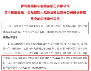 德固特“蛇吞象”失败，并购女王来了，没救得了