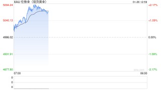 金价，突破5000美元/盎司