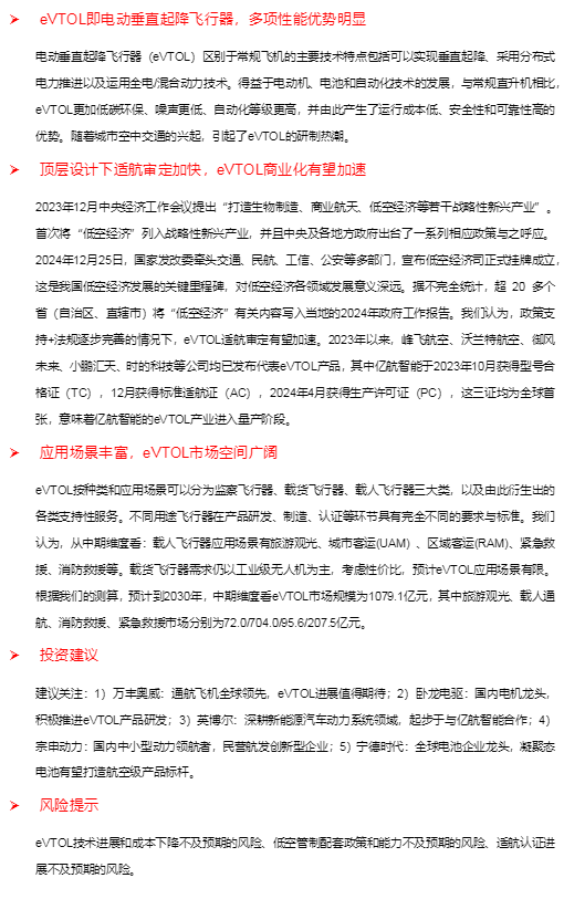 源达信息：eVTOL商业进程提速，多元场景驱动开拓千亿市场  第2张