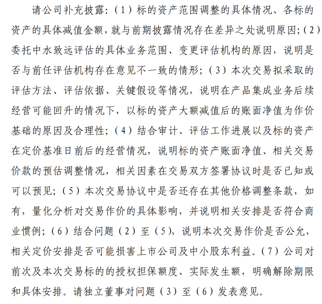 连卖9家子公司！600745收问询函  第2张