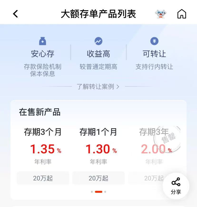 又降了，部分银行存款产品利率下调40个基点  第2张