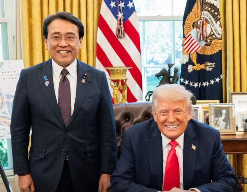 日本赴美谈判代表：得知特朗普将参与谈判时，我和其他官员都穿着睡衣  第1张