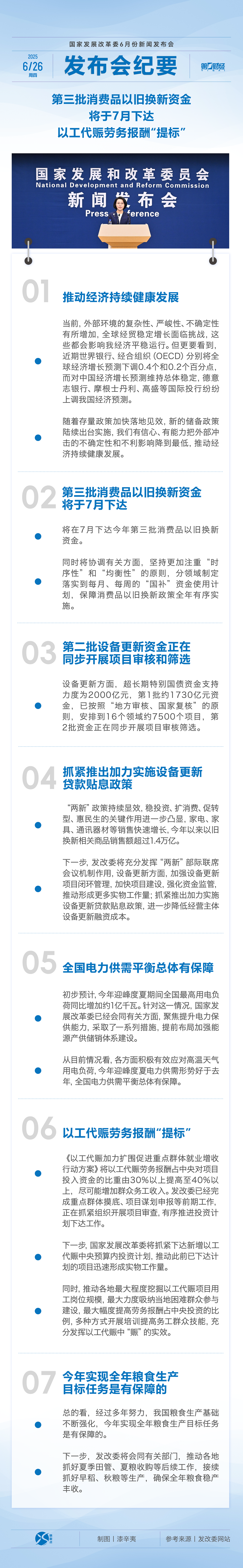 发布会纪要丨第三批消费品以旧换新资金将于7月下达  第1张