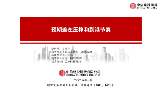 【月度策略】菜系：预期差在压榨和到港节奏  第1张