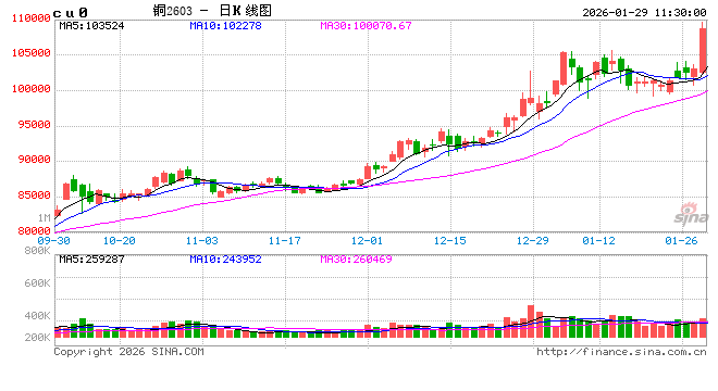 光大期货有色金属类日报1.29  第2张