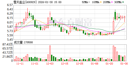 雪天盐业：预计2025年归母净利润为4960万元至7440万元  第1张
