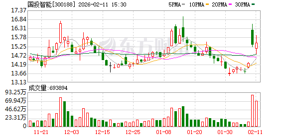 国投智能：截至2026年2月10日收盘，公司的股东总户数为48429户  第1张