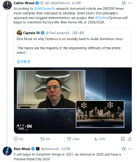 马斯克称擎天柱机器人将从明年开始改变人类生活 第1张 马斯克称擎天柱机器人将从明年开始改变人类生活 第1张