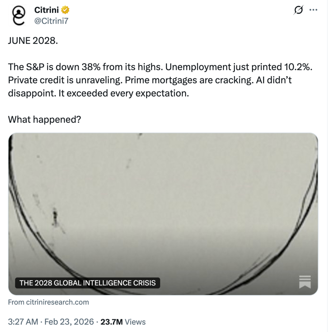 一篇价值2000亿美元的终局论：AI在2028年带来席卷世界的经济危机  第2张